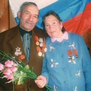 Иван Григорьевич с супругой, участницей трудового фронта